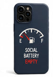 Soft-Shell Case — Social Battery Empty