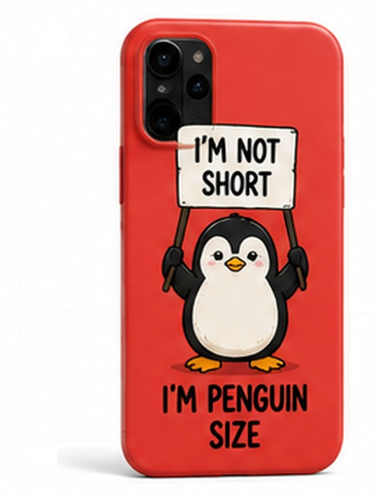Soft-Shell Case — I'm Not Short I'm Penguin Size